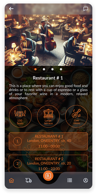 Restaurant selection