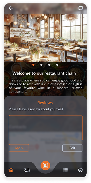 Leave feedback